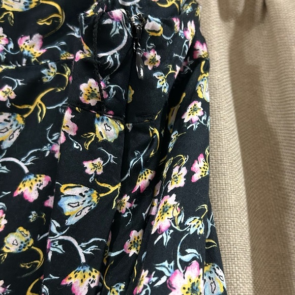 Who What Wear Black Floral Maxi Skirt - Picture 3 of 4